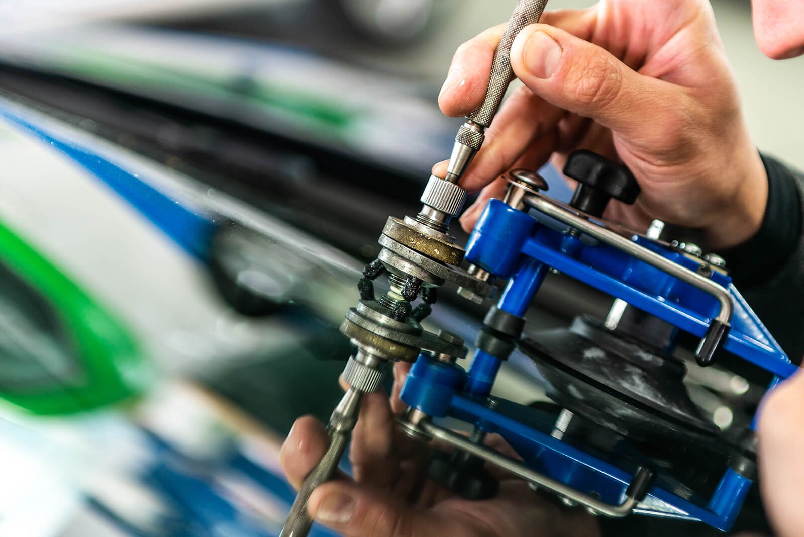 Tool Used For Windscreen Chip Repair Brisbane